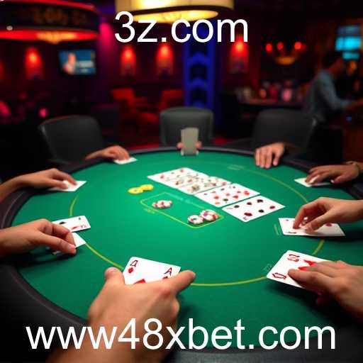 A Emoção do Poker Online no 48xbet